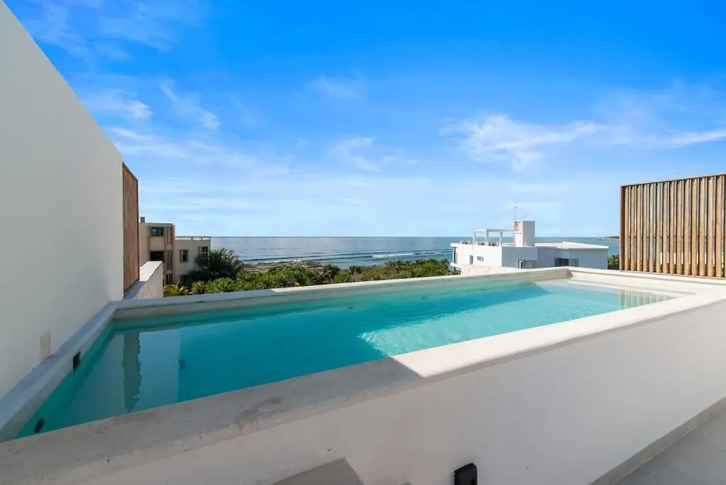 公寓 Jungle Joy Prv Jacuzzi Beach Access Rooftop Pools W Sea Views + Beach Club 艾库玛尔