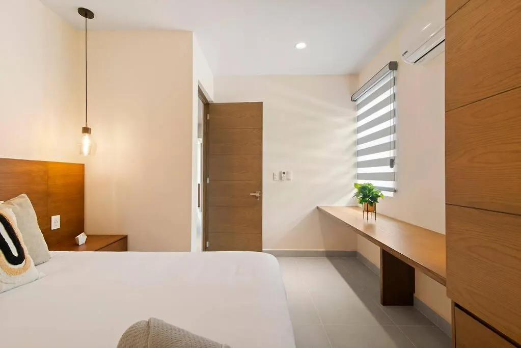 公寓 Jungle Joy Prv Jacuzzi Beach Access Rooftop Pools W Sea Views + Beach Club 艾库玛尔